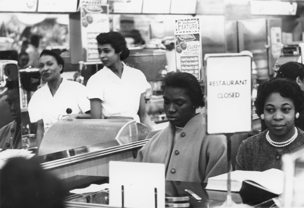 Lunch counter sit-in, Richmond, 1960