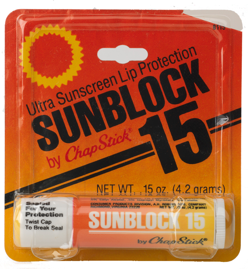 "Sunblock 15" ChapStick