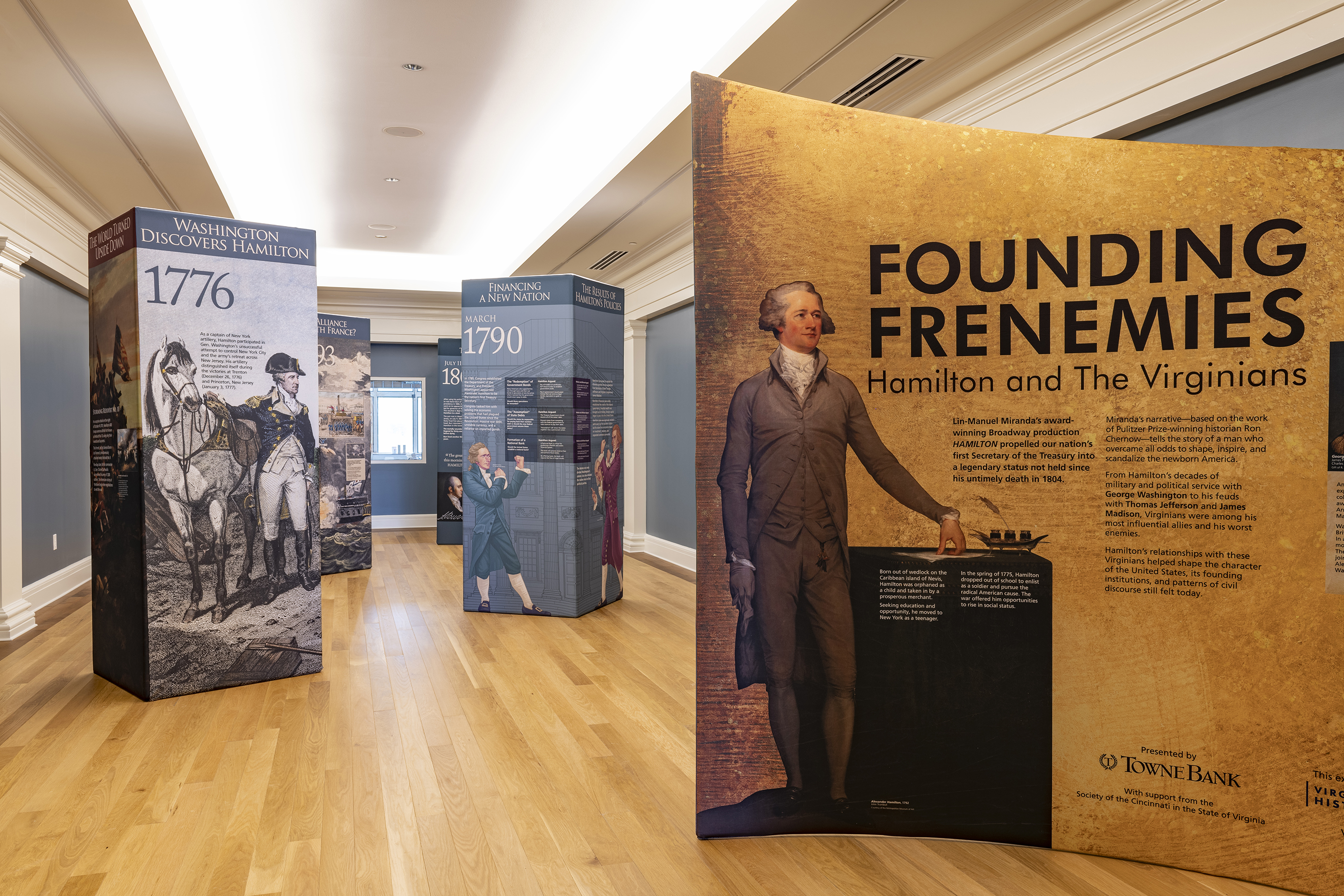 Founding Frenemies Traveling Exhibition on full display in gallery