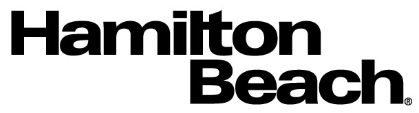 Logo for Hamilton Beach uses sans serif font to spell out the name