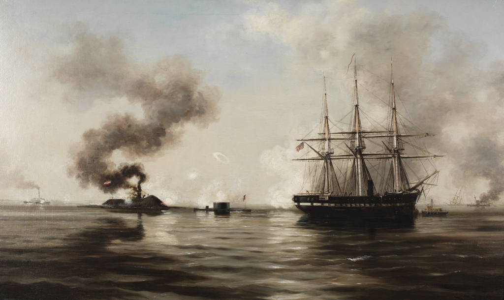 The Battle Between the Monitor and the Merrimac