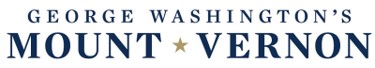 Navy Blue George Washington's Mount Vernon Logo