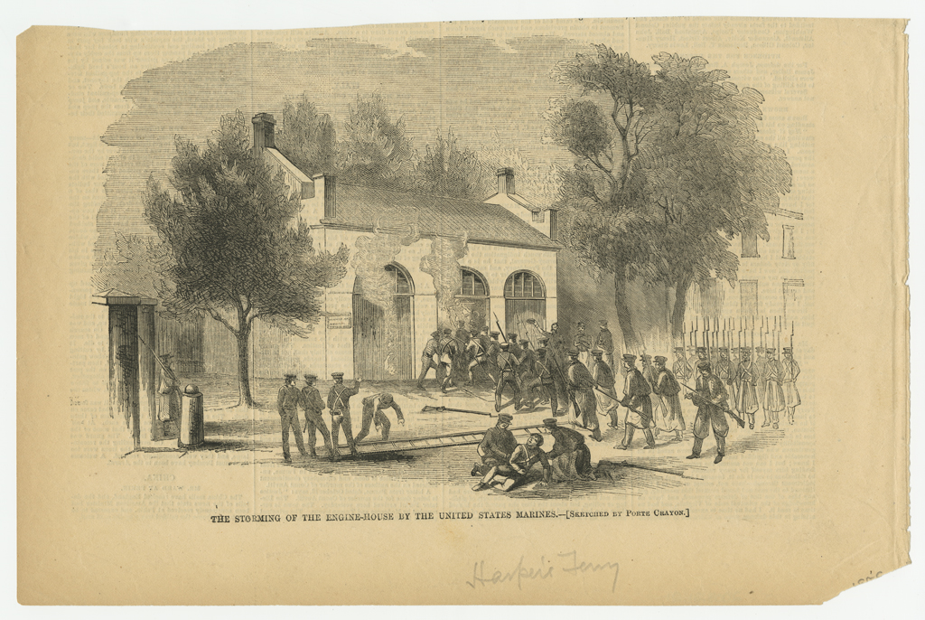 The Storming Of The Engine-House By The United States Marines