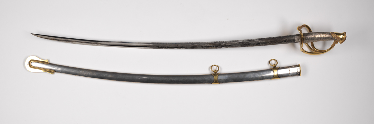 Presentation sword (Back) awarded to George Henry Thomas for gallantry in the Seminole and Mexican wars