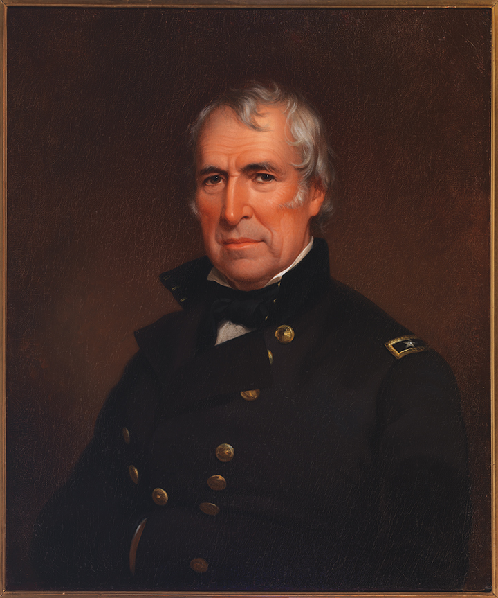 Zachary Taylor, 1848 On loan from The Honorable Helen Marie Taylor Collection