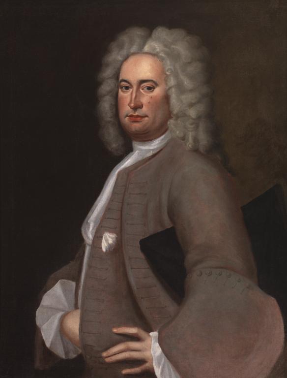 Isham Randolph, c. 1724, by an unidentified artist