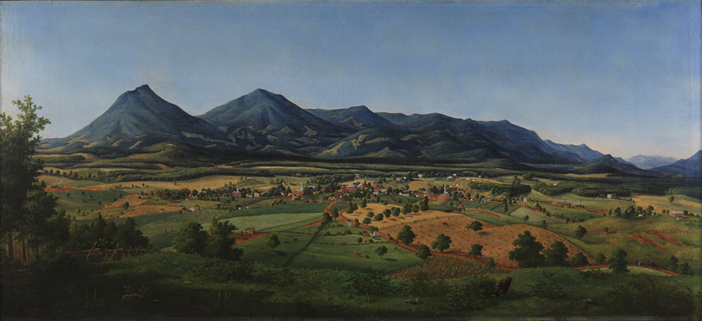 Piedmont - "Liberty [Bedford] and the Peaks of Otter" by Edward Beyer, 1855