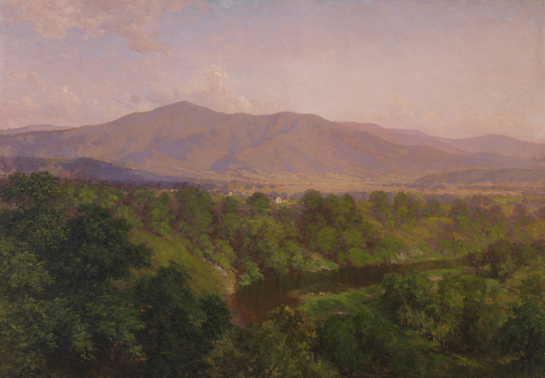 Blue Ridge Mountains - "Afternoon, Hawks Bill River, Blue Ridge Mountains" by John Ross Key, about 1908