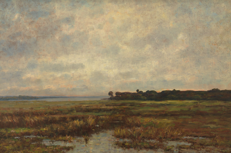 Coastal Plain (Tidewater) - "Potomac Marsh" by Max Weyl, about 1890 – 1900