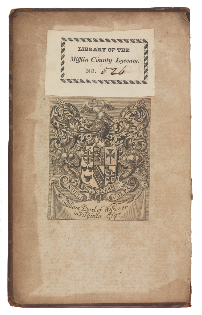William Byrd's bookplate