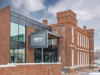 Entrance to the Black History Museum & Cultural Center of Virginia