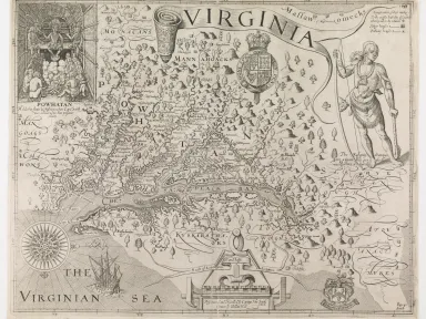 John Smith's Map of Virginia