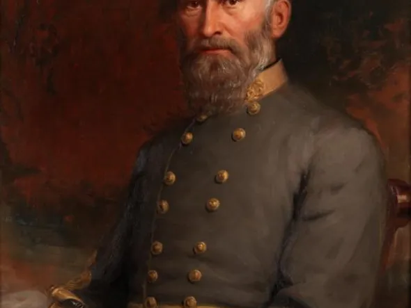 A painting of Jubal Anderson Early.