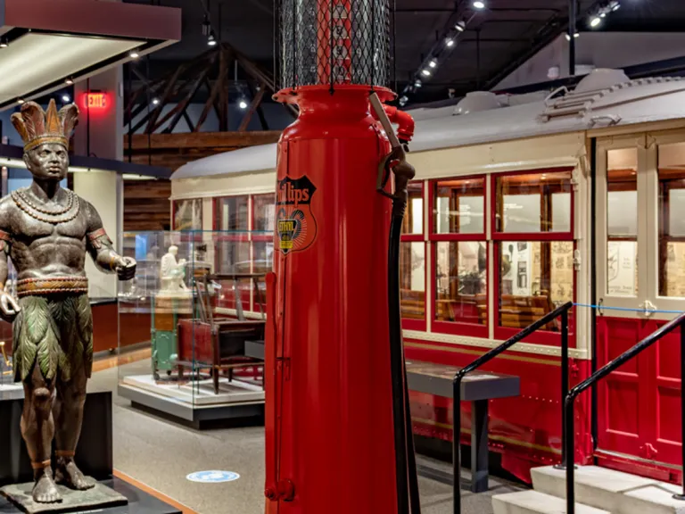 From Horse-Driven to Gas-Fueled Photograph of the Progress Manufacturing Company
