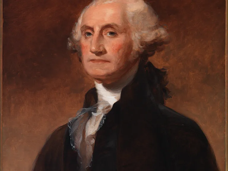 George Washington's Farewell Address Painting of George Washington