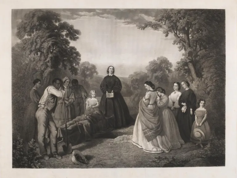 How Did Slaves Support the Confederacy? The Burial of Latane by A.G. Campbell