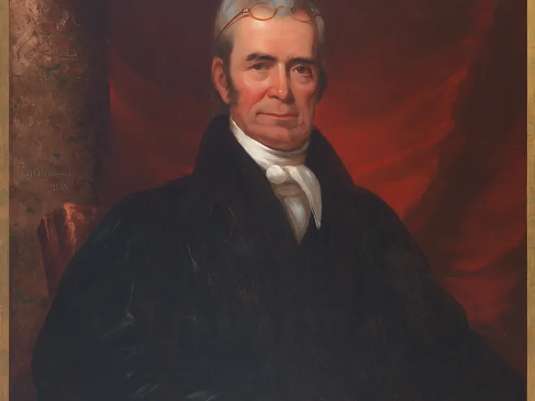 John Marshall's Robe Painting of John Marshall