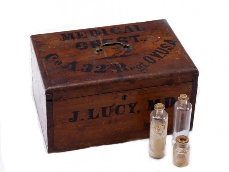 Medical chest of the 23rd Ohio Infantry Regiment