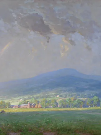 Valley & Ridge - "The Passing Storm, Shenandoah Valley" by Alexis Fournier, 1924