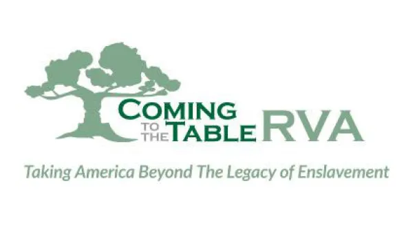 Logo for Coming to the Table RVA: Taking America Beyond the Legacy of Enslavement