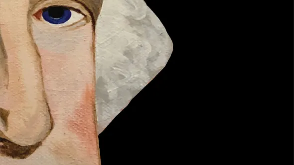 An illustration of George Washington's face