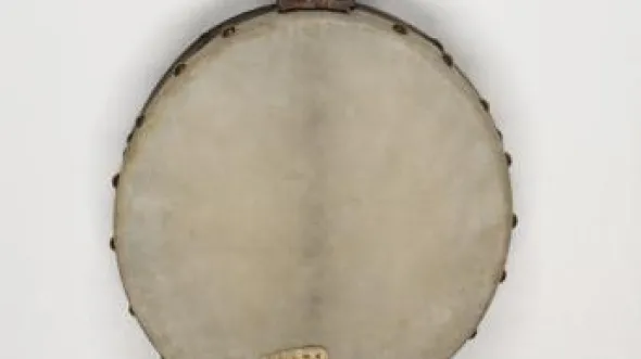 Banjo, about 1850–1875, 1994.73 The banjo is a uniquely American musical instrument with African origins.