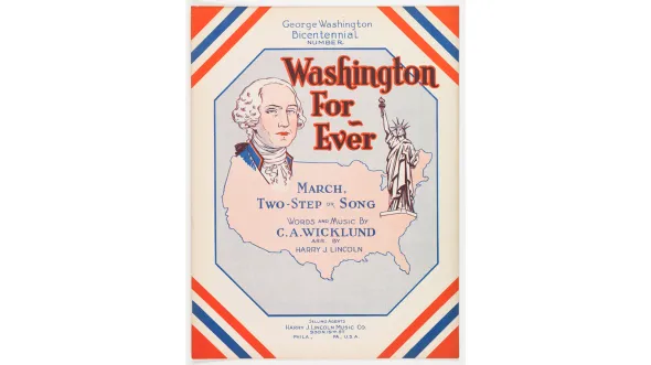 Sheet Music for "Washington Forever"