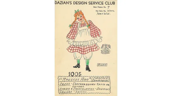 Raggedy Ann Dance Costume
