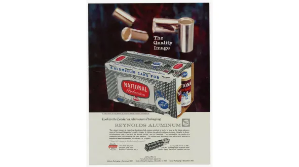 National Bohemian, Reynolds Metals Company advertisement - 1962