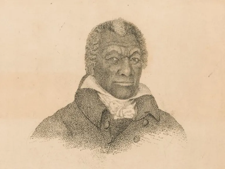 A sketch of James Armistead Lafayette