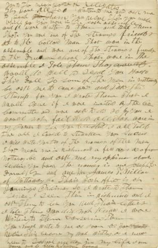 Giles B. Jackson letter, page 2