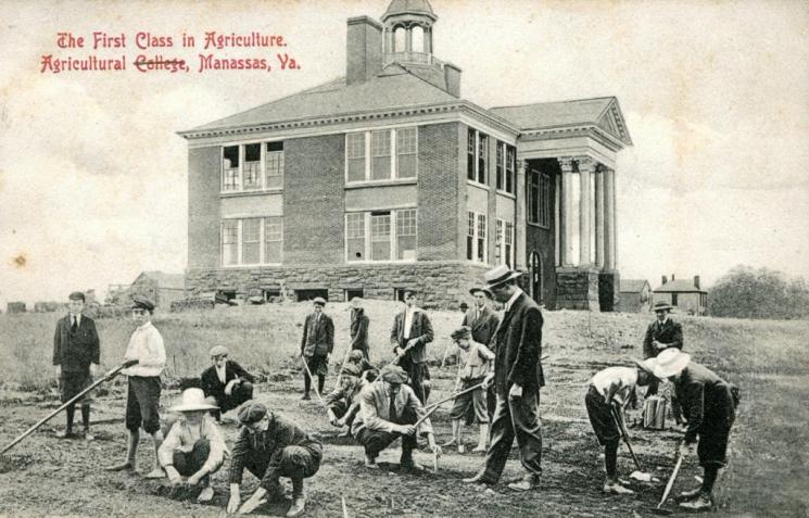 First Class in Agriculture, Agricultural College, Manassas