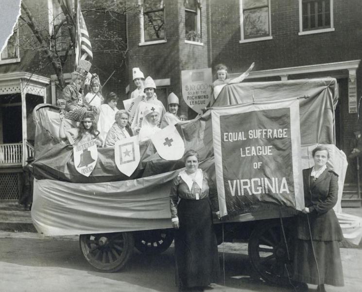 Equal Suffrage League of Virginia, Richmond, c. 1919