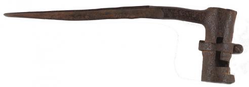 Converted Bayonet, c. 1862–65 (VHS accession number 2009.118) Steel Converted Bayonet, c. 1862–65