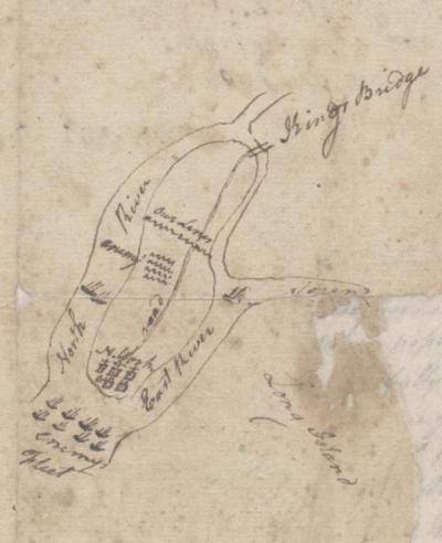 Map of the battle of Harlem Heights by Capt. John Chilton