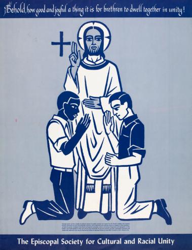 Episcopal Society for Cultural and Racial Unity poster