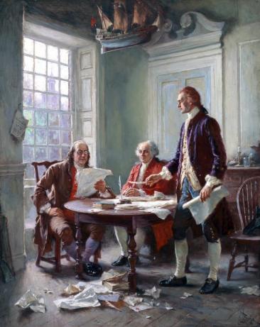 The Writing of the Declaration of Independence